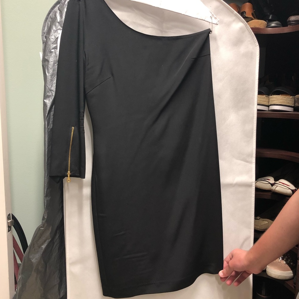 One shoulder LBD 4